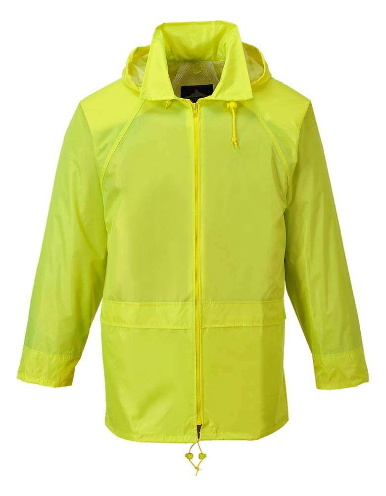 Arbeits Regenjacke Gelb