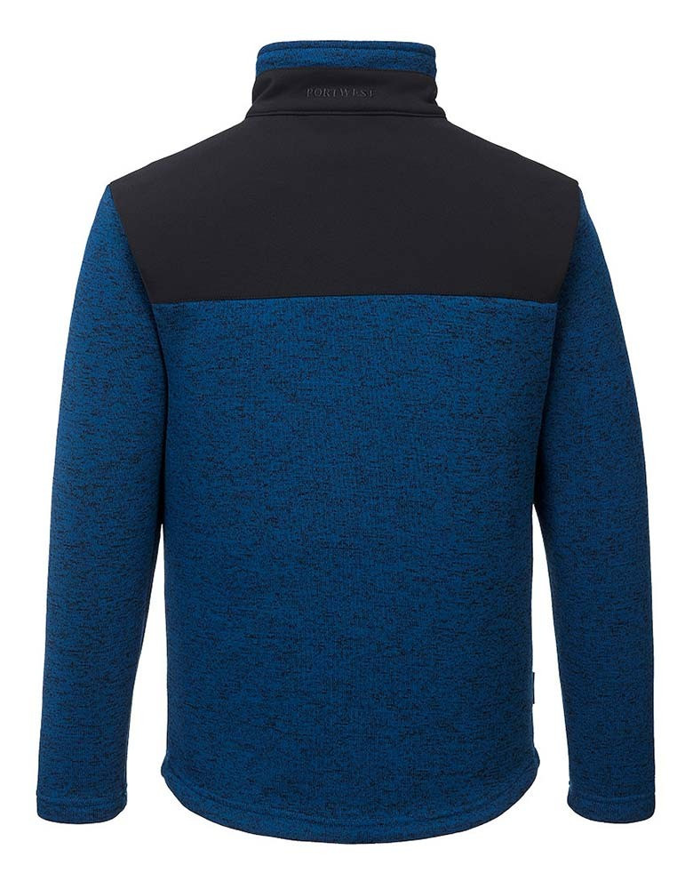 Arbeits Fleecejacke Herren Blau