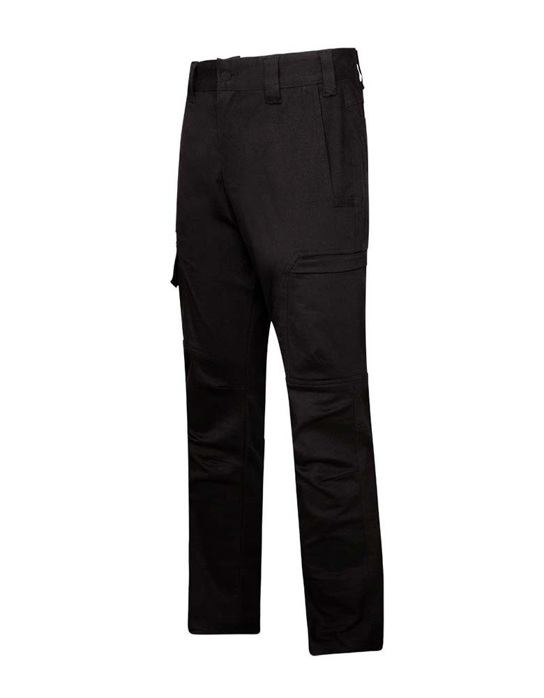 Schwarze Arbeits Cargohose Herren mit 8 Taschen und ergonomischem Schnitt – ideal für Handwerk und Industrie