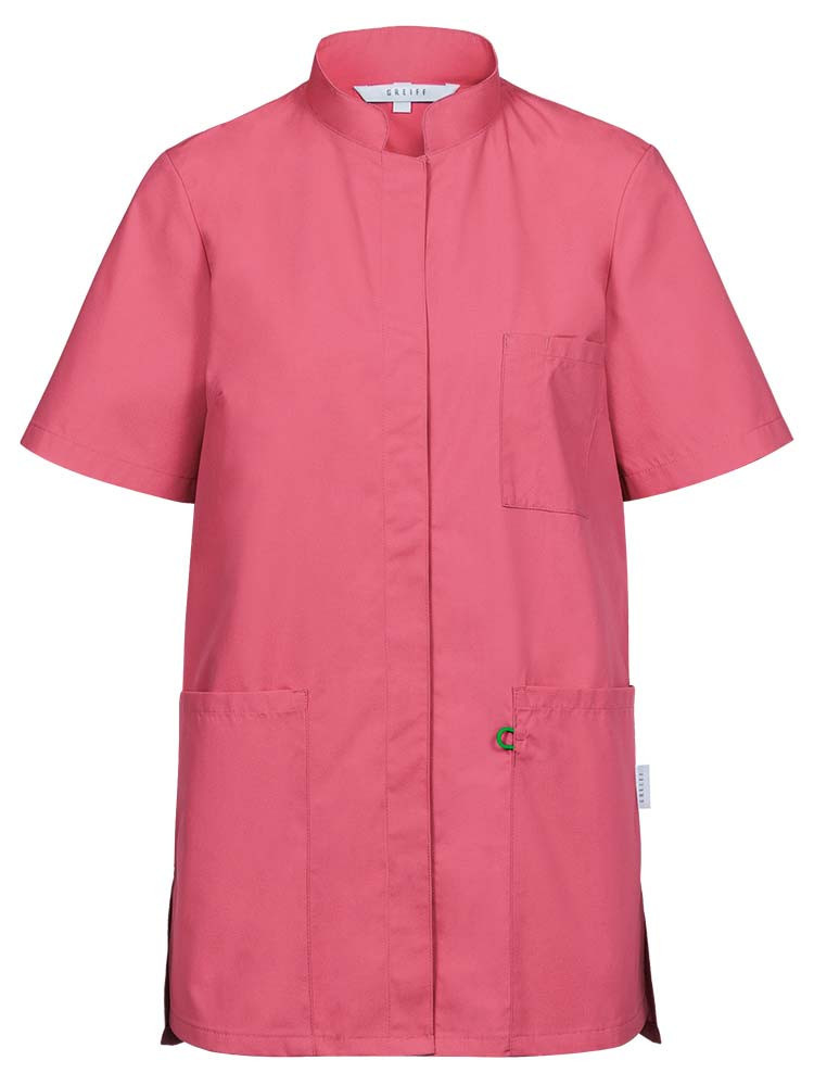 Medizinische Damen Kasacks mit Stehkragen