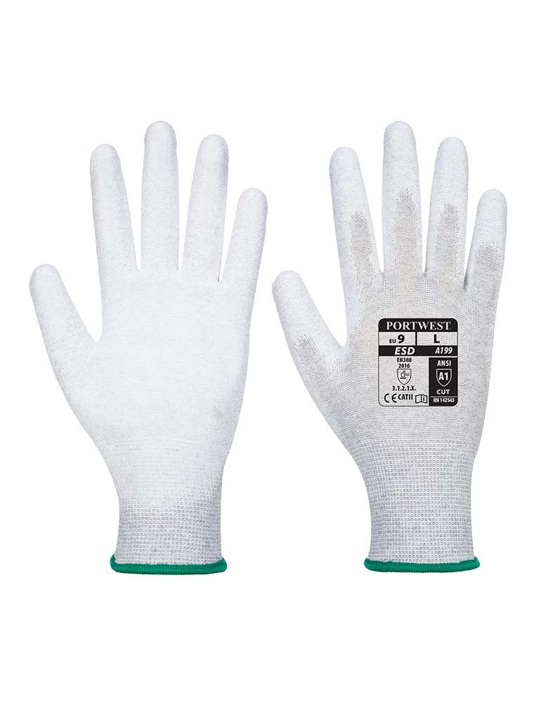 Glove Antistatic with PU palms