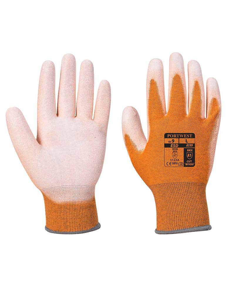 Glove Antistatic with PU palms