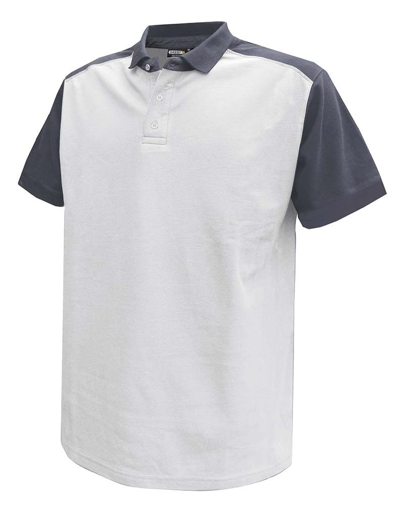 Dassy polo shirt Cesar two-tone