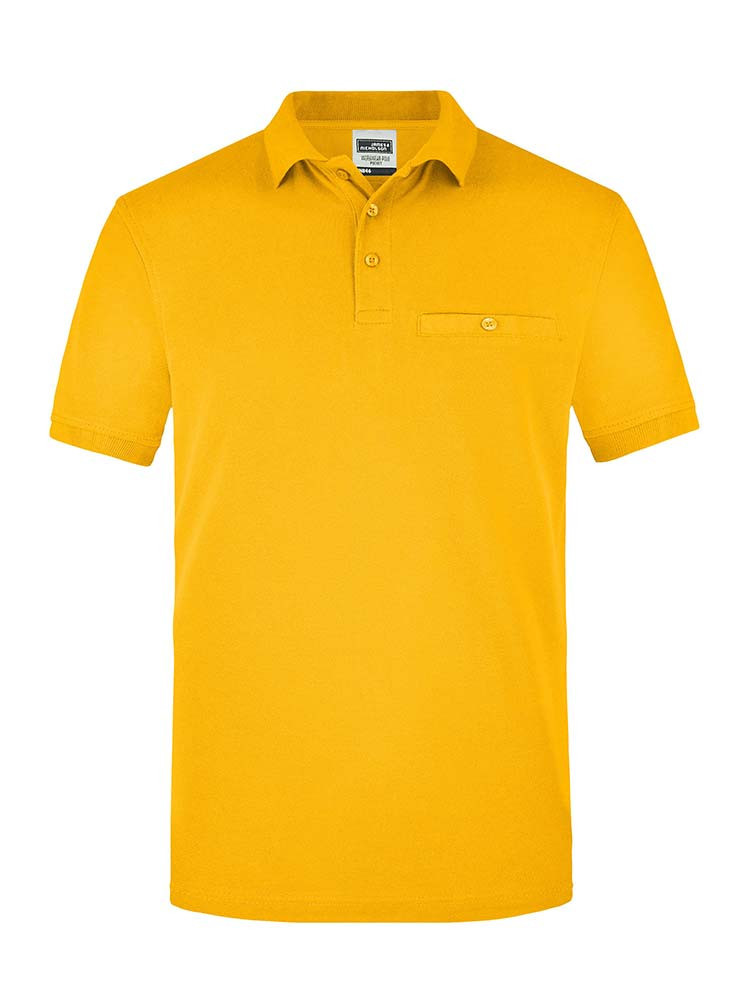 Herren Workwear Poloshirt Pocket Essential