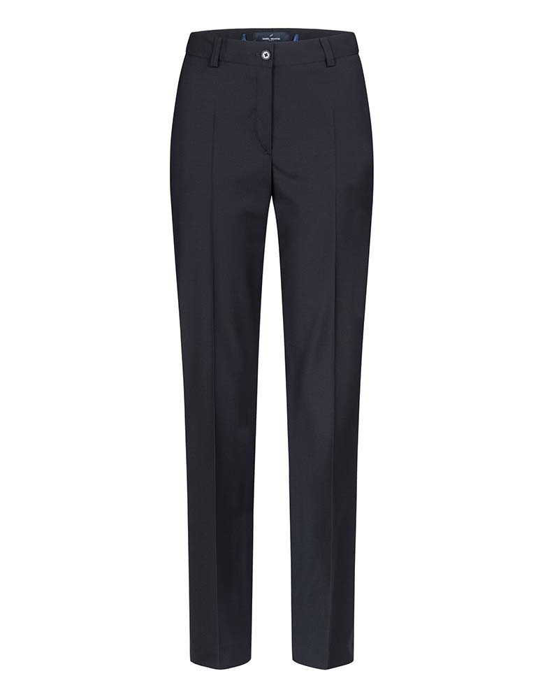 Daniel Hechter Damen Hose Tailored Dunkelblau