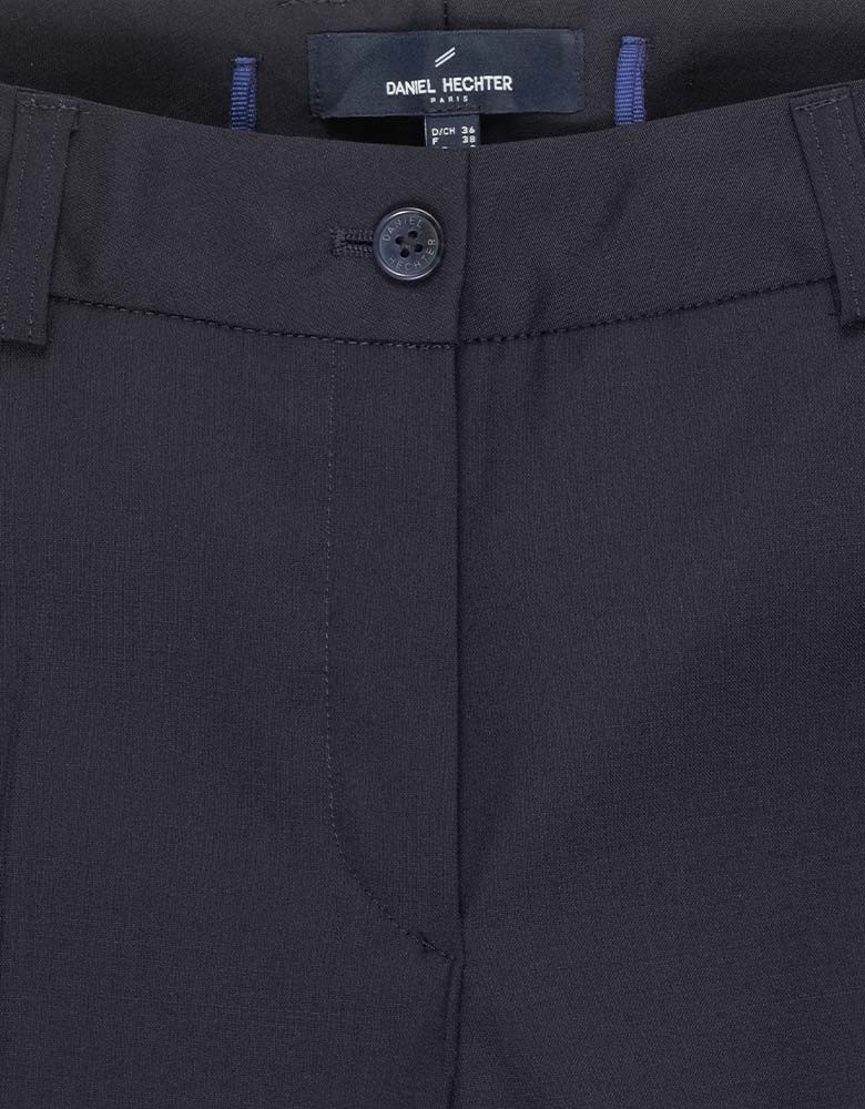 Daniel Hechter Damen Hose Tailored Dunkelblau