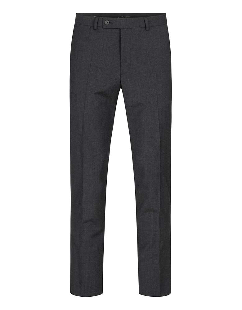 Klassische Anzughose in Dunkelgrau