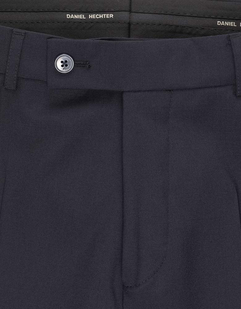 Klassische Anzughose in Dunkelblau
