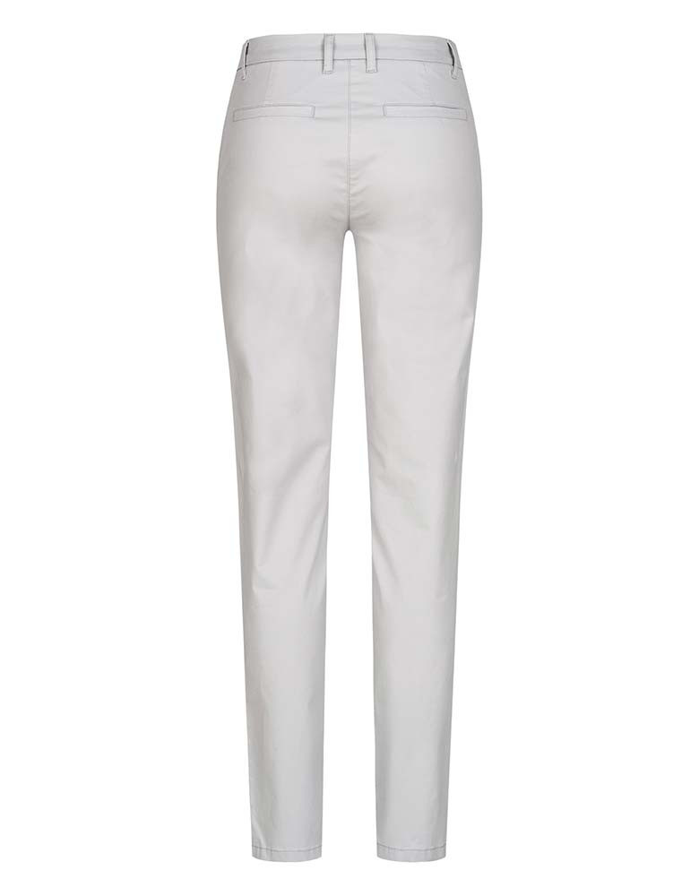 Daniel Hechter Damen Chino Hose Hellgrau