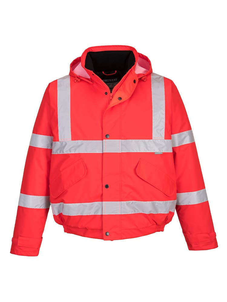 High-visibility pilot jacket
