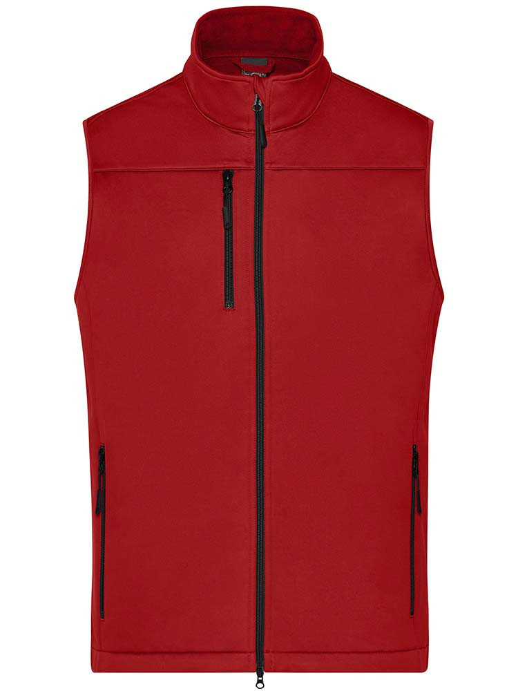 Softshell Weste Herren Rot