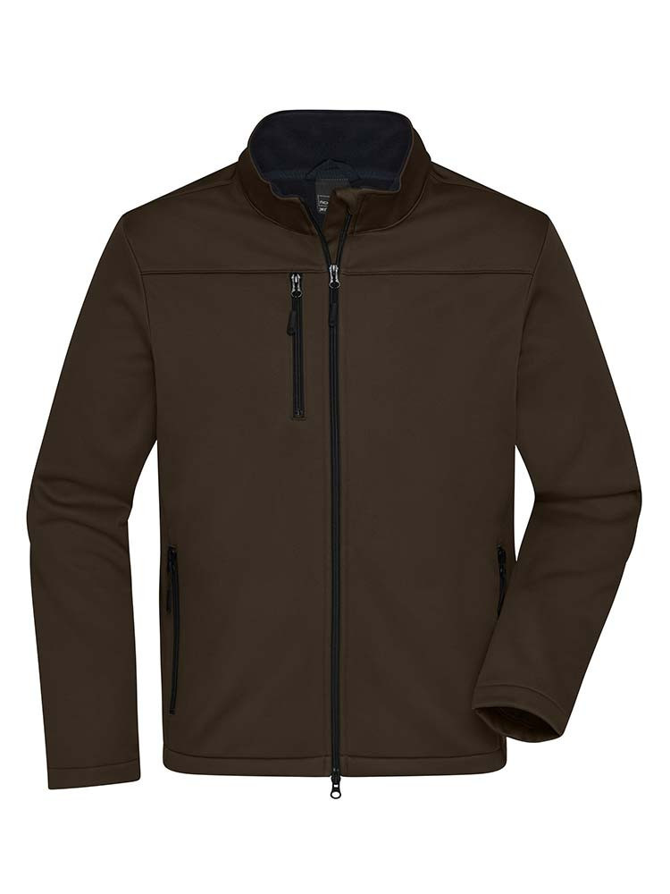 Softshell Jacke Braun