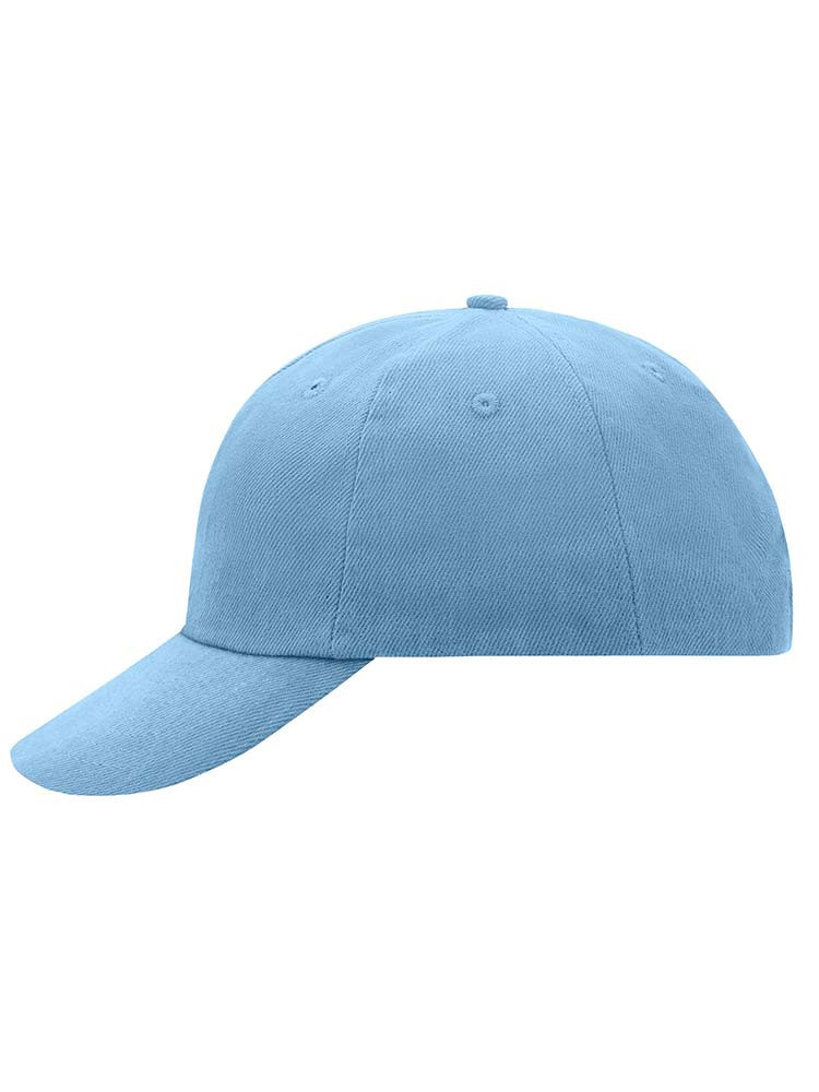 Hellblaues Cap aus Baumwolle – ideal zum Besticken mit Firmenlogo