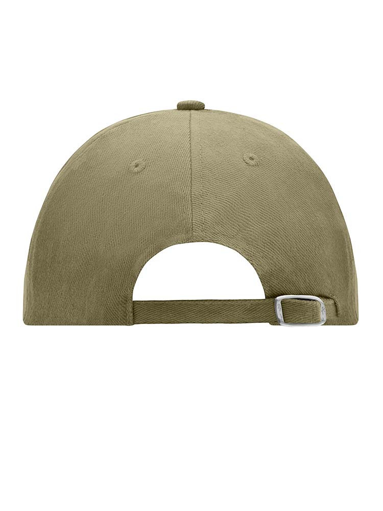 Beiges Cap aus Baumwolle – ideal als Team Cap zum Besticken mit Logo