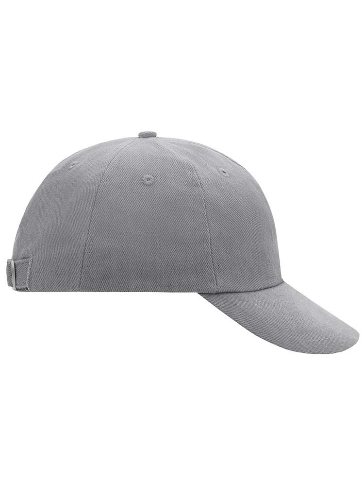 Klassisches Cap in Grau – ideal zum Besticken mit Logo oder Schriftzug