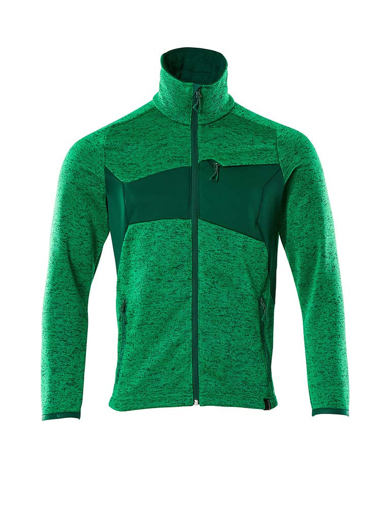 Arbeits Strickjacke Grün