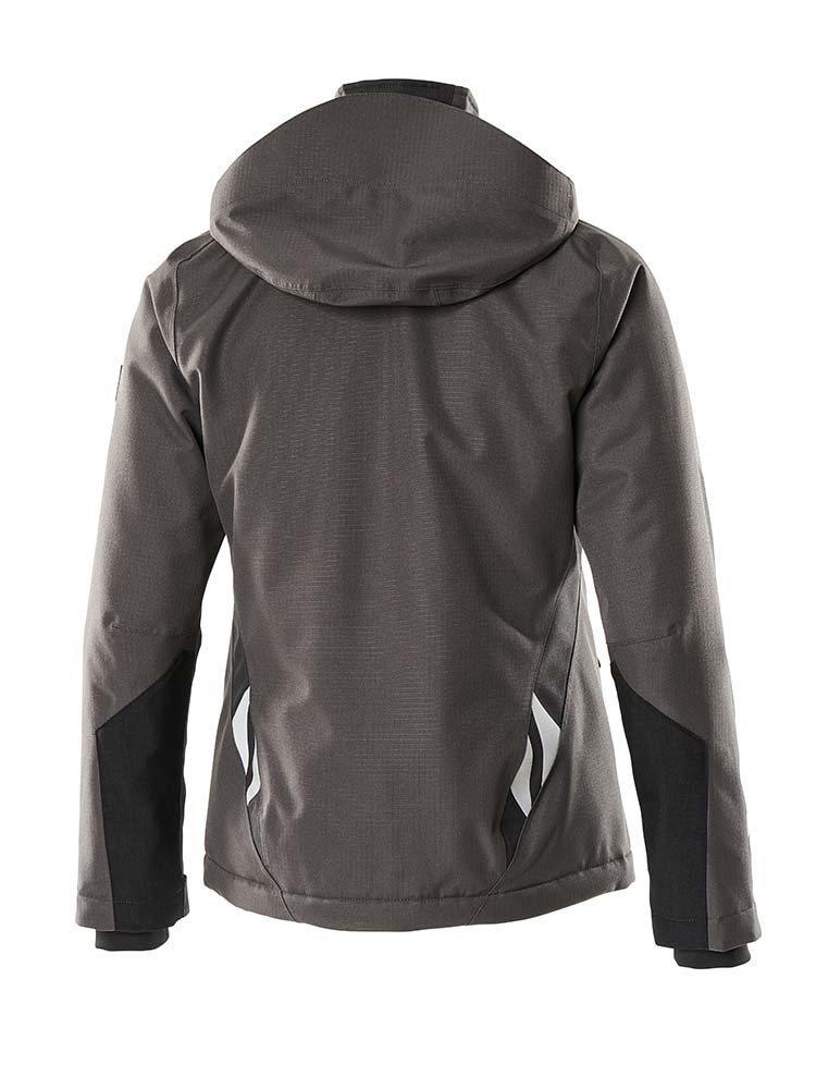 Arbeits Winterjacke Damen Dunkelgrau Mascot wasserdicht und strapazierfähig
