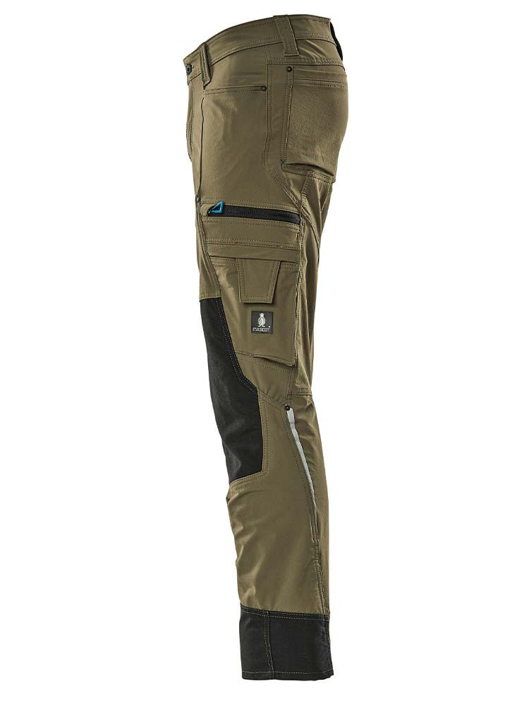 Mascot Arbeitshose mit Knietaschen in Grün