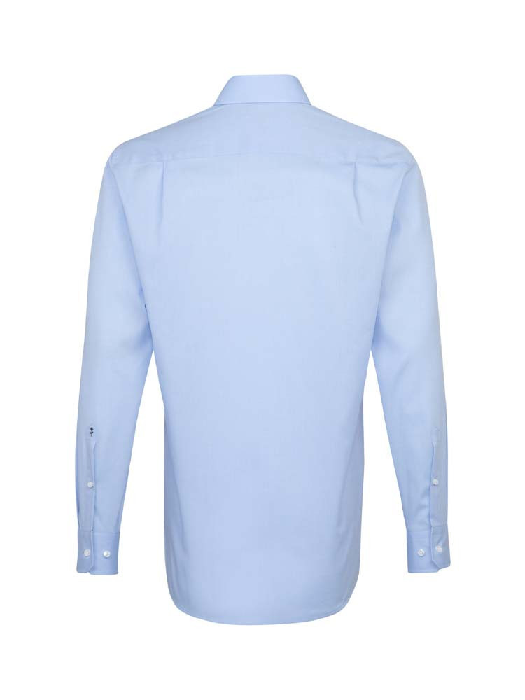 Seidensticker Herren Hemd Hellblau