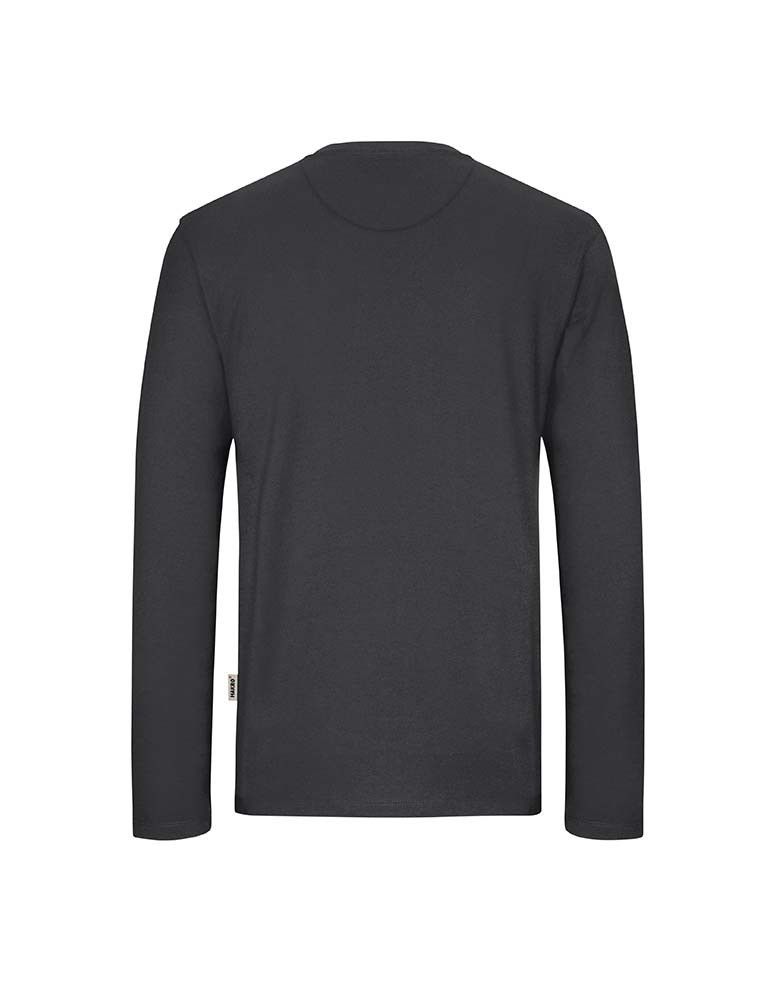 Herren Longsleeve Dunkelgrau