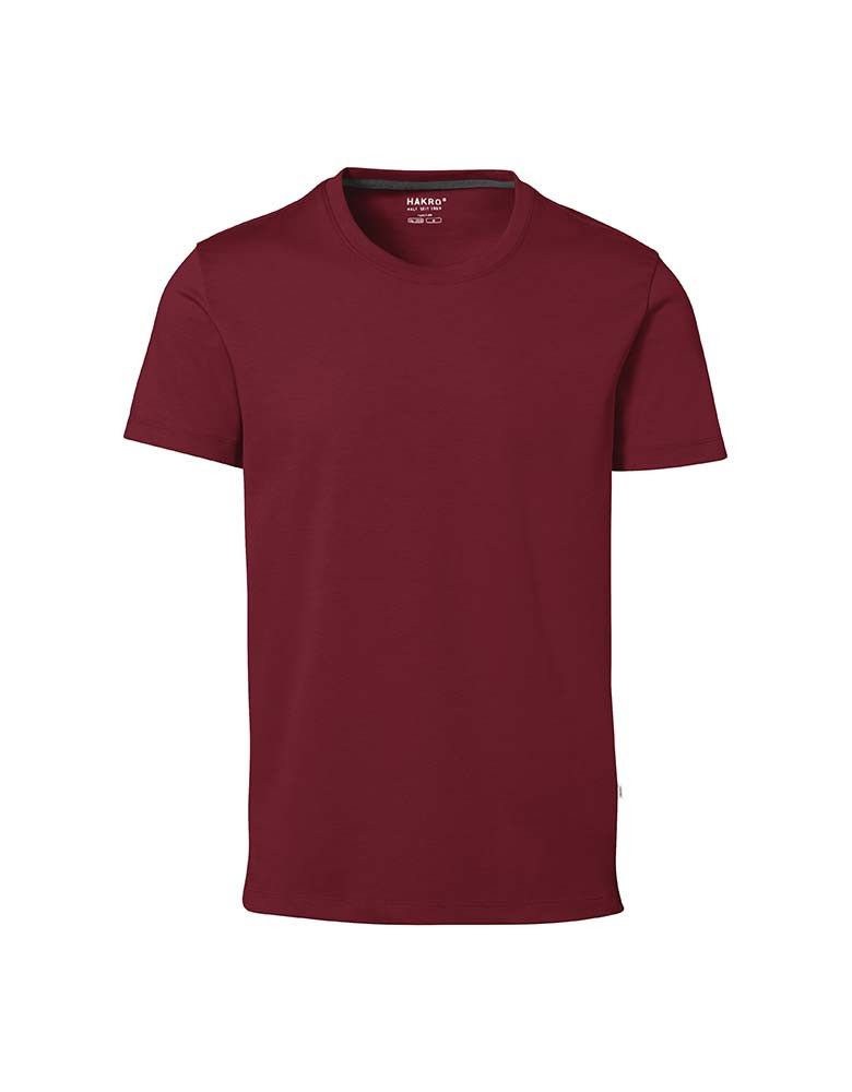 T-Shirt Herren Weinrot