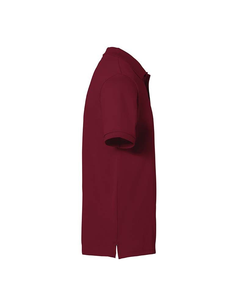 Weinrotes Poloshirt Herren