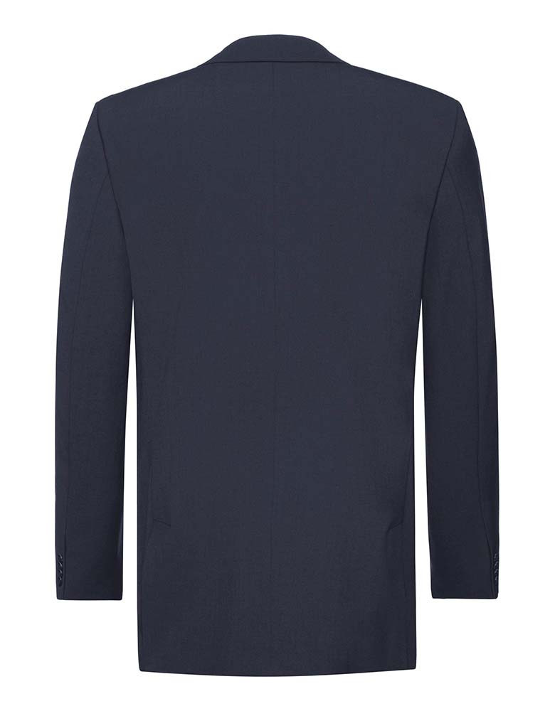 Business Sakko Herren dunkelblau – klassisch geschnitten, schmutzabweisend, ideal für Büro und Reise