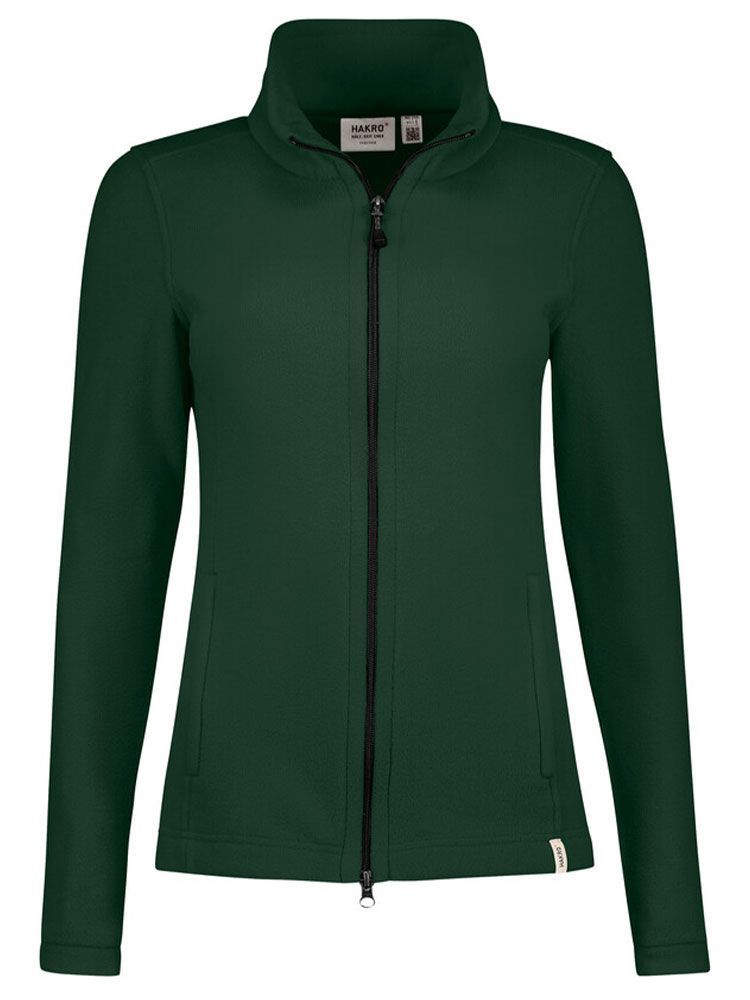 Leichte Fleecejacke Damen in Grün