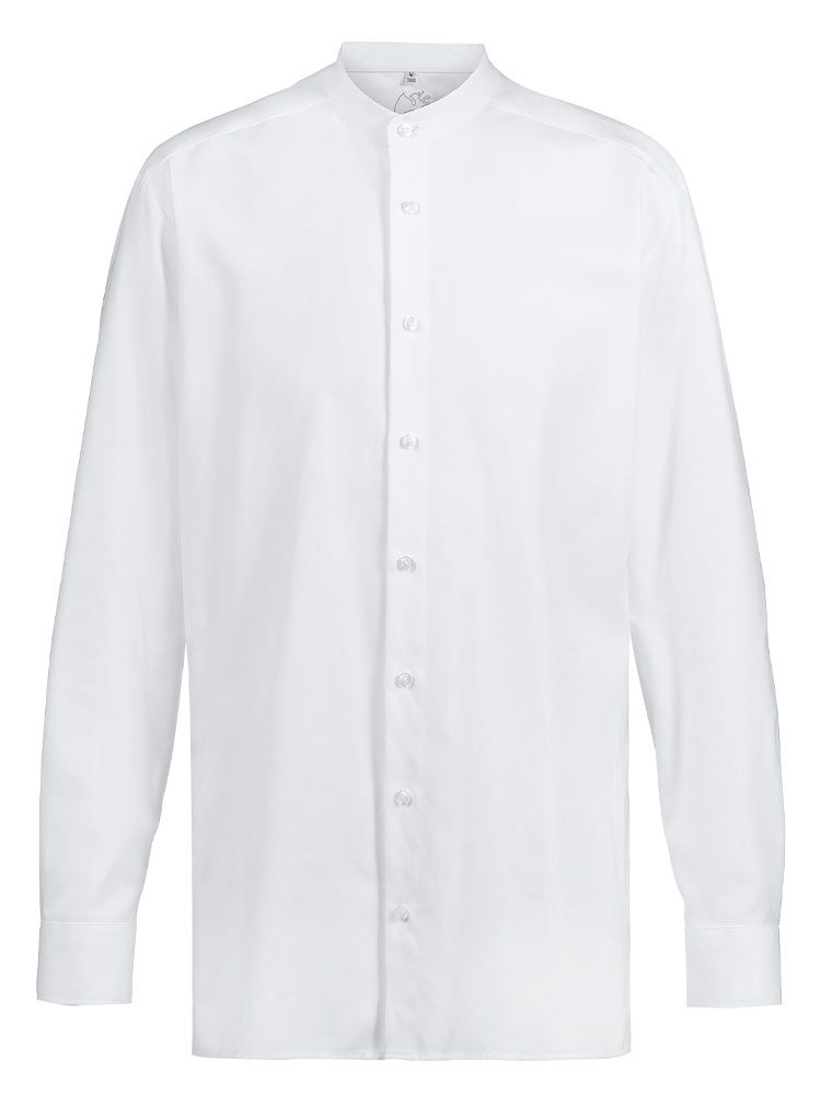 Herren Stehkragenhemd Landhaus