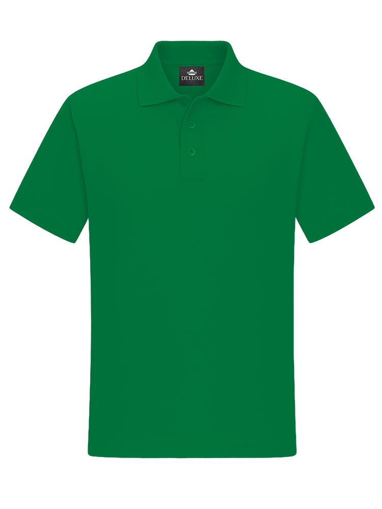 Poloshirt Herren Grün – atmungsaktives Piqué Polo für Beruf, Service und Freizeit