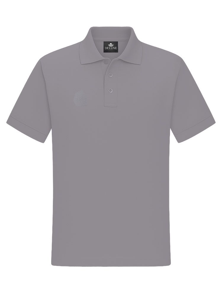 Poloshirt Herren Grau – modernes Piqué Polo für Arbeit, Service und Freizeit