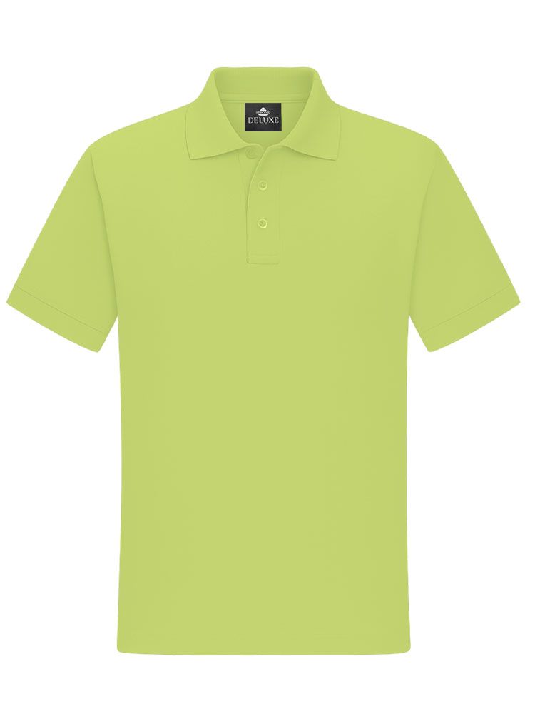 Poloshirt Grün Herren – frisches Piqué Polo für Arbeit, Freizeit und Teamwear