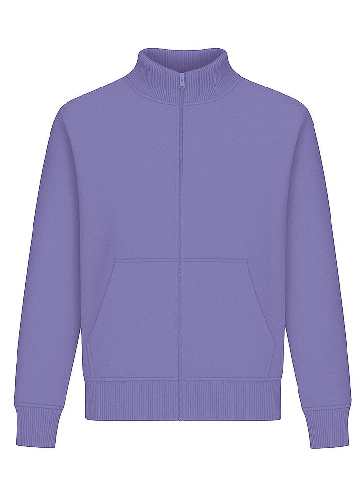 Sweatjacke Unisex in lila