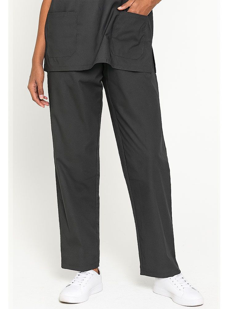 Günstige anthrazitfarbene Schlupfhose für Reinigungsdienst und Hauswirtschaft