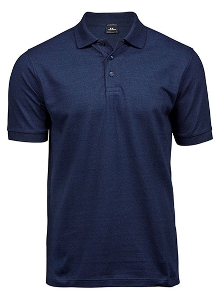 Poloshirt Herren Stretch Denim