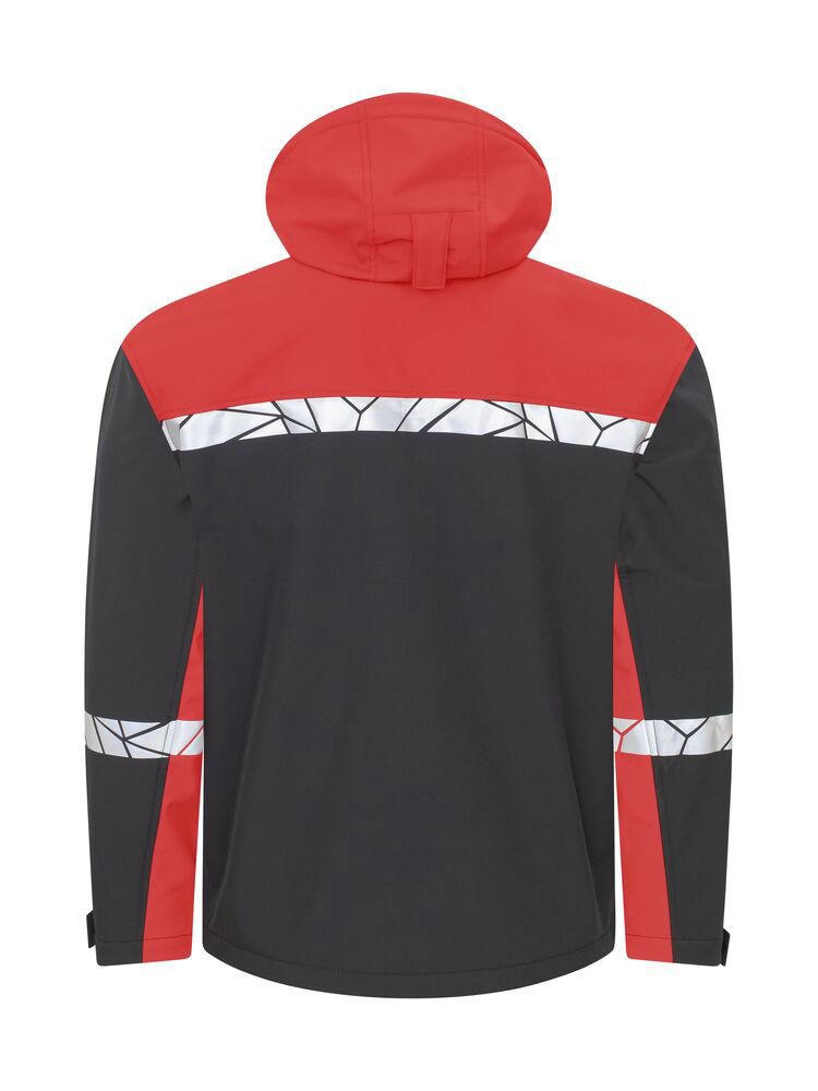 Warnschutz Softshelljacke für Herren