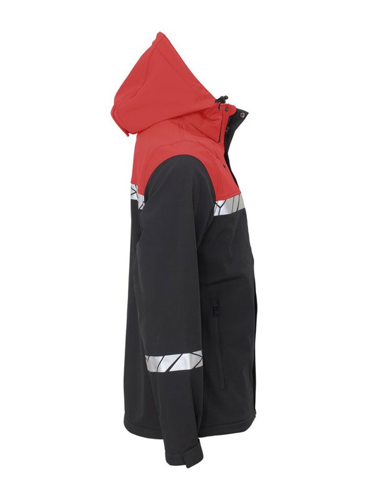 Warnschutz Softshelljacke für Herren