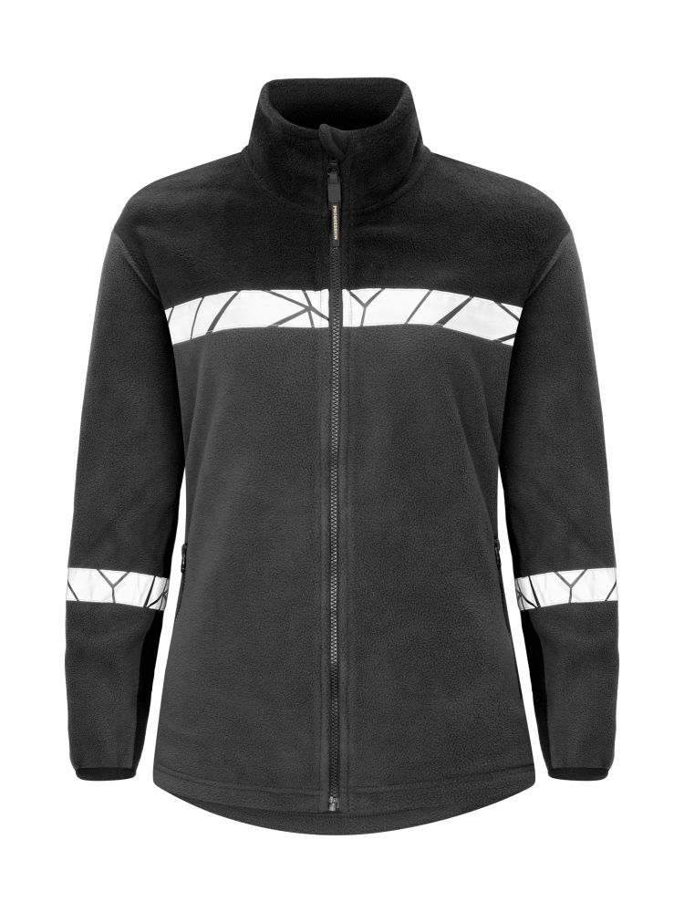 Sichtbare Fleecejacke für Damen