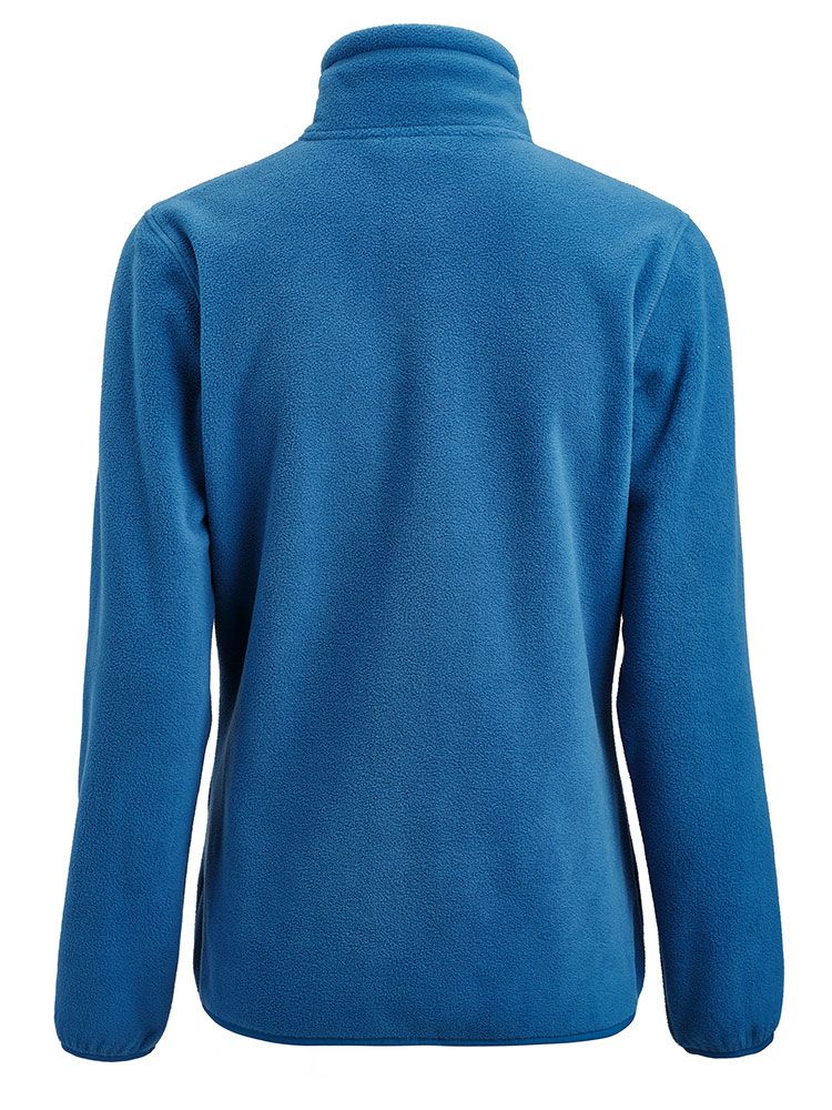 dünne Fleecejacke für Damen in blau