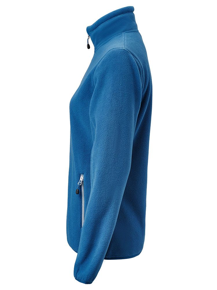 dünne Fleecejacke für Damen in blau