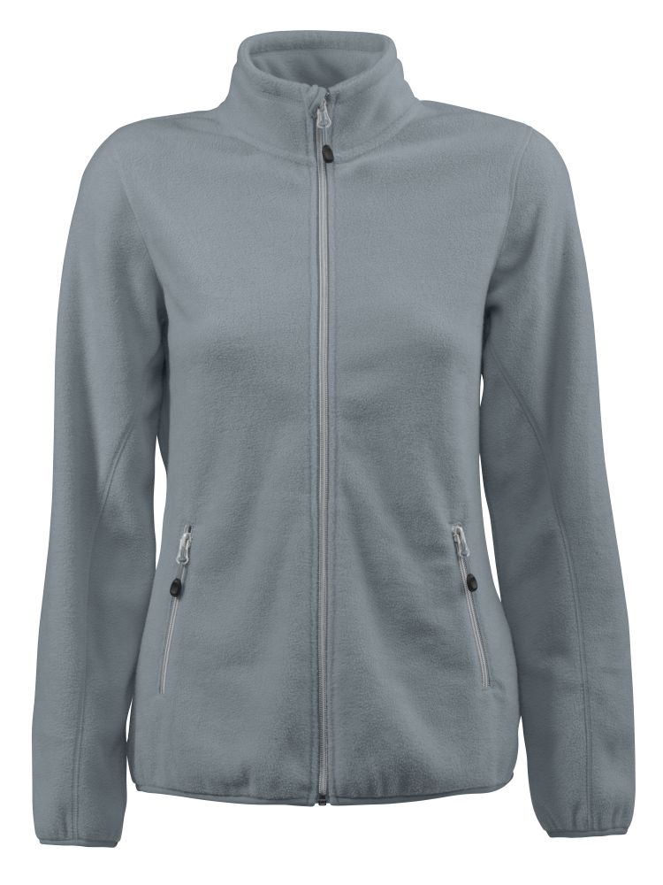 Fleecejacke Damen in grau für die kalte Jahreszeit