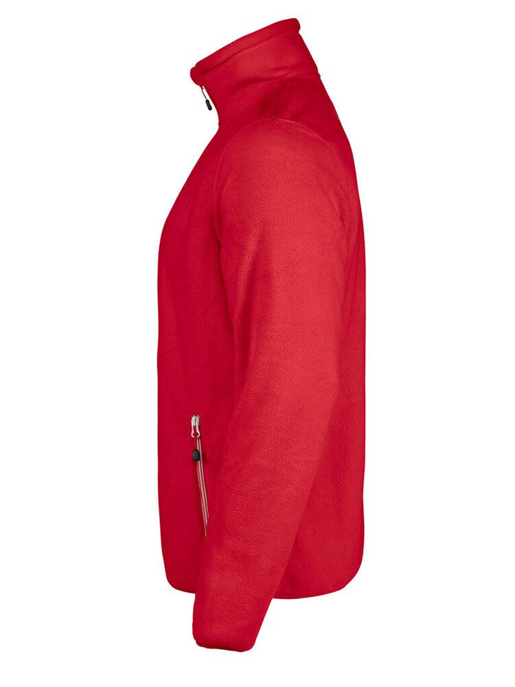 Fleecejacke Herren in rot für Kalte Tage