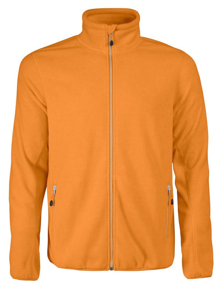 Fleecejacke für Herren im Winter Orange