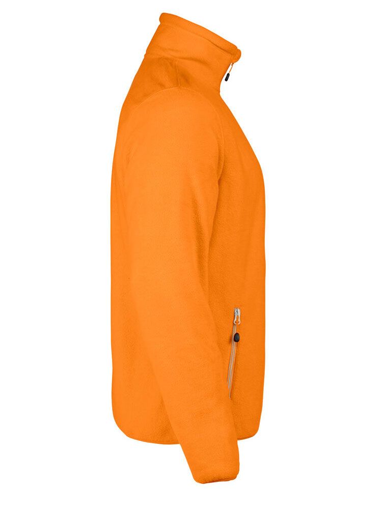 Fleecejacke für Herren im Winter Orange
