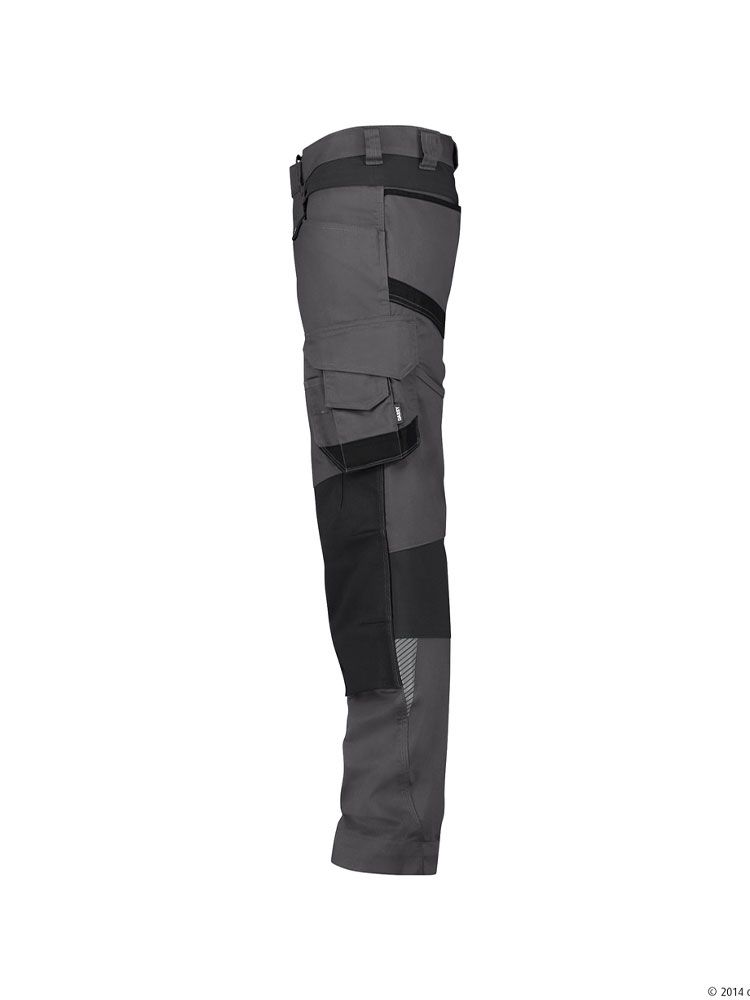 Arbeitshose Herren Dynax Next in Anthrazit mit Stretch und Kniepolstertaschen