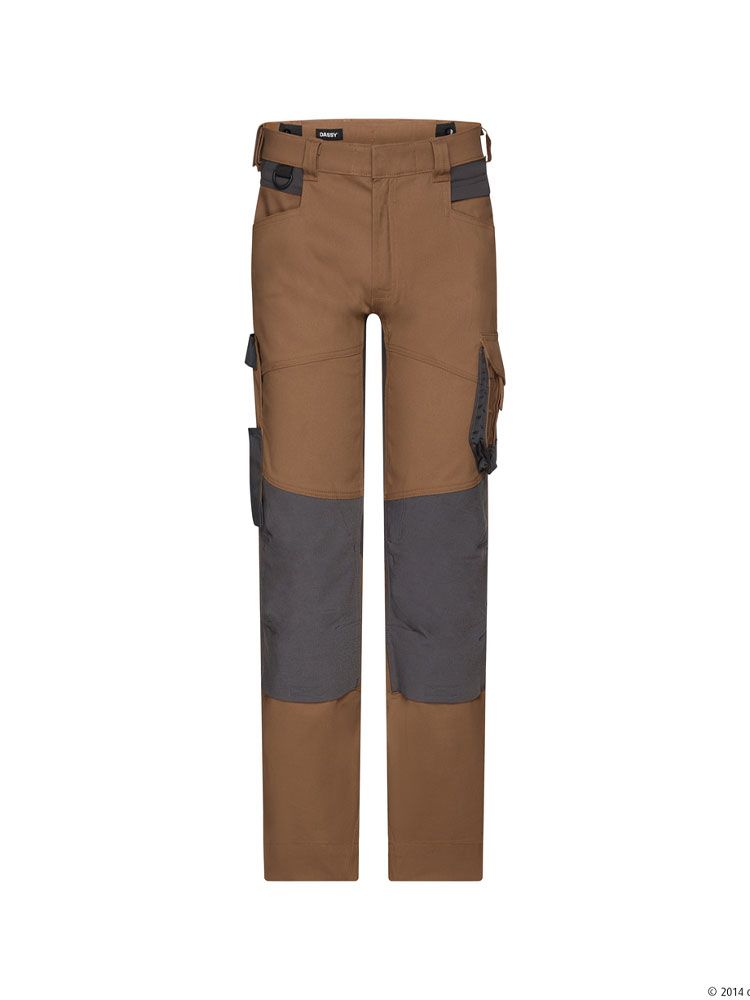 Arbeitshose Herren Dynax Next braun mit Stretch und Kniepolstertaschen