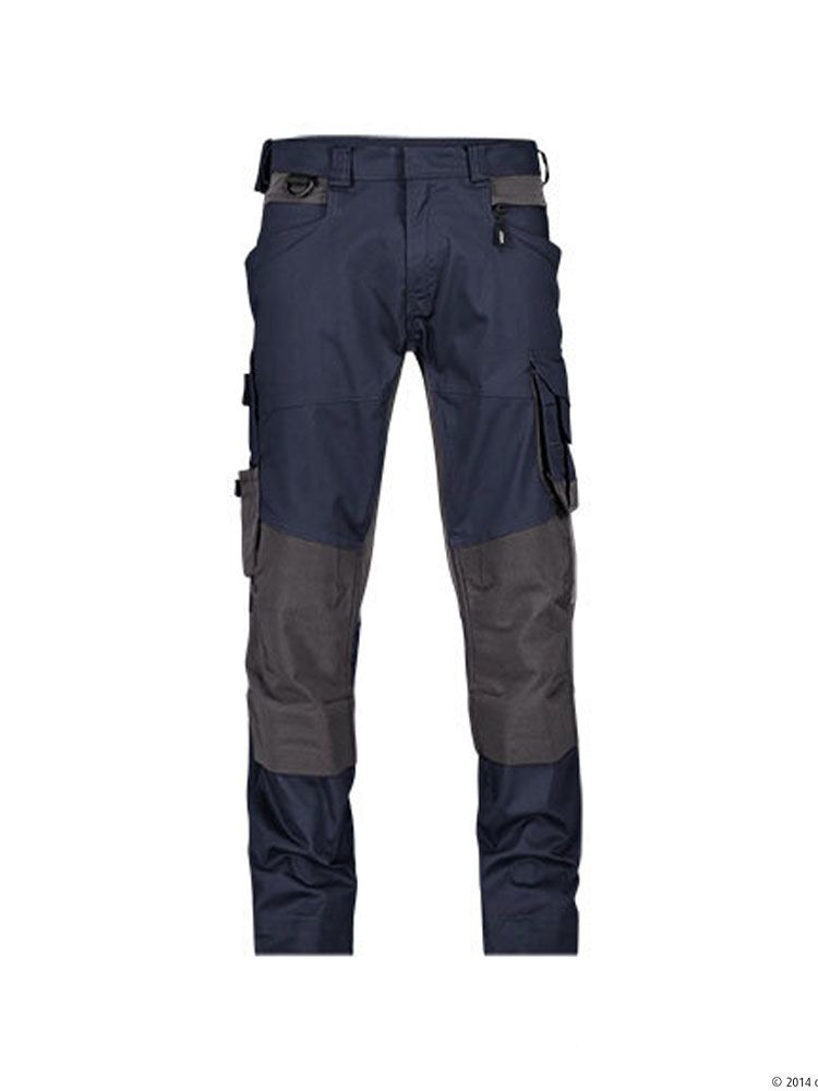 Arbeitshose Herren Dynax Next blau mit Stretch und Kniepolstertaschen