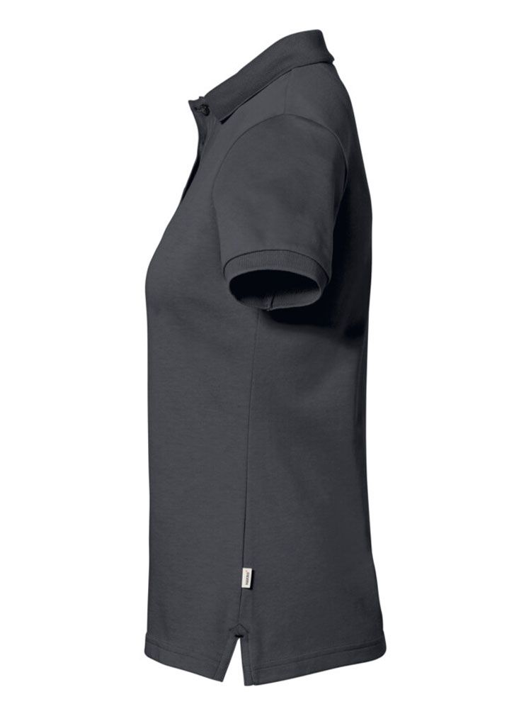 graues Damen Poloshirt