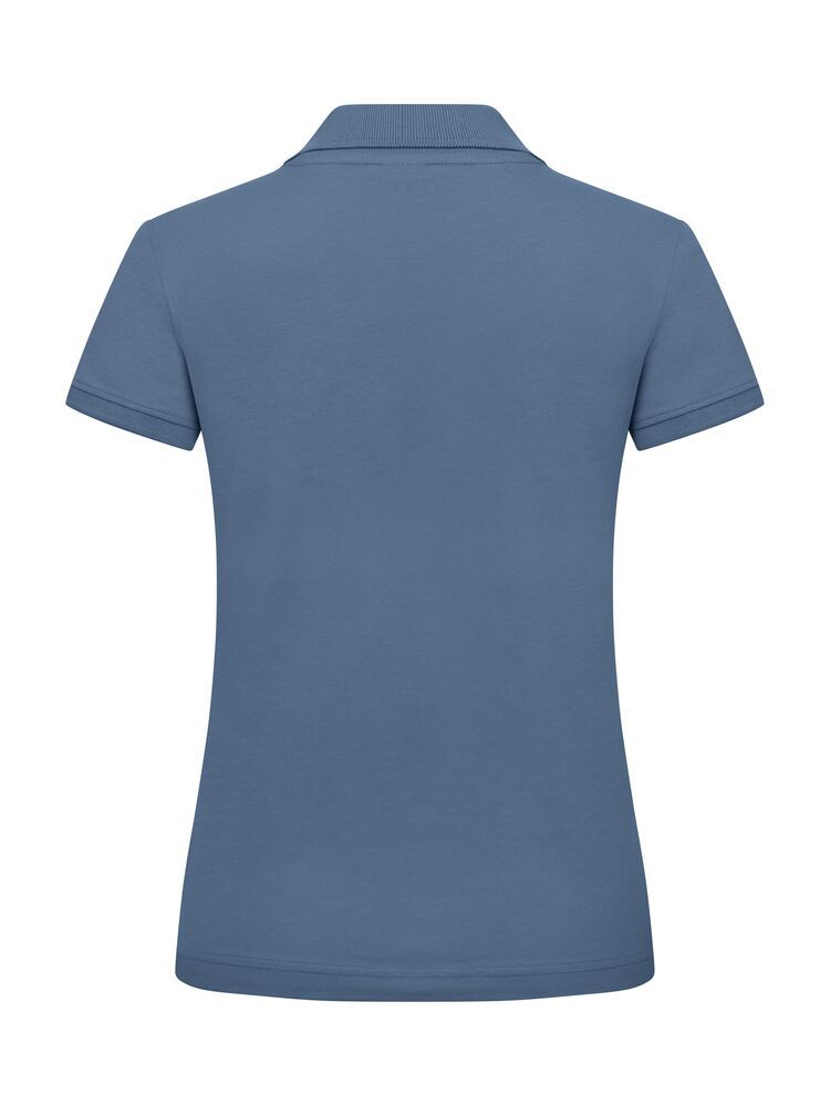 Damen Poloshirts steel blue