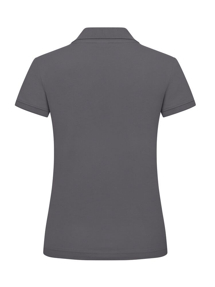 Günstige Poloshirts Damen metal grey